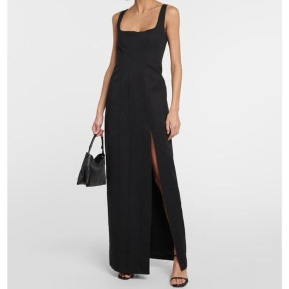 STAUD Dresses & Skirts - STAUD Portrait Maxi Dress In Black 10 NWT